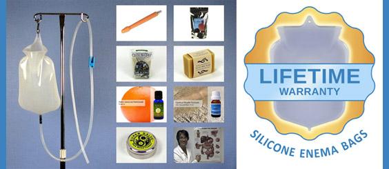 colon cleanse kit _ enema bag