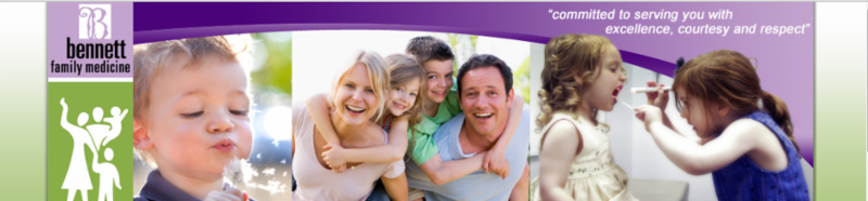 Bennet Family Medicine Banner