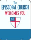 Episcopal Welcome Sign