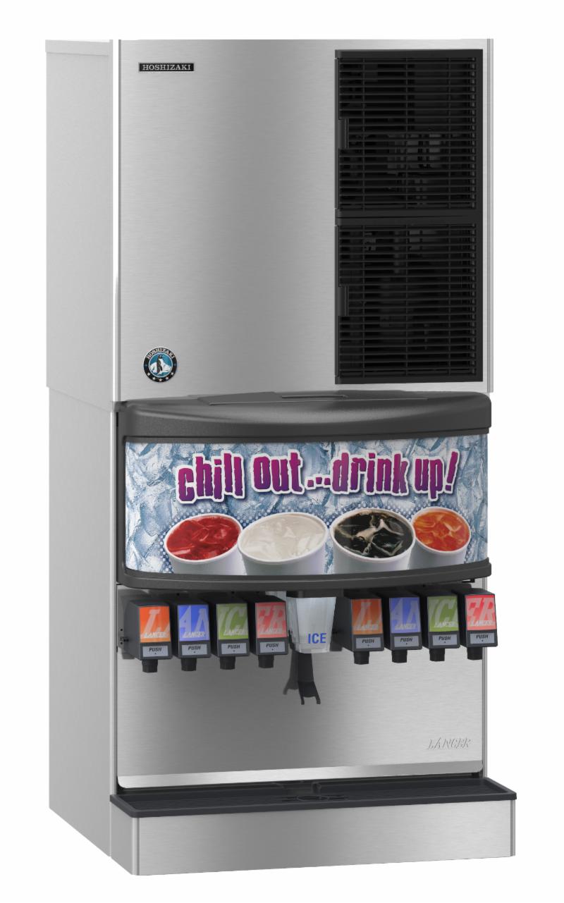 KMD-860MAJ on top of a Lancer Dispenser. Rendering