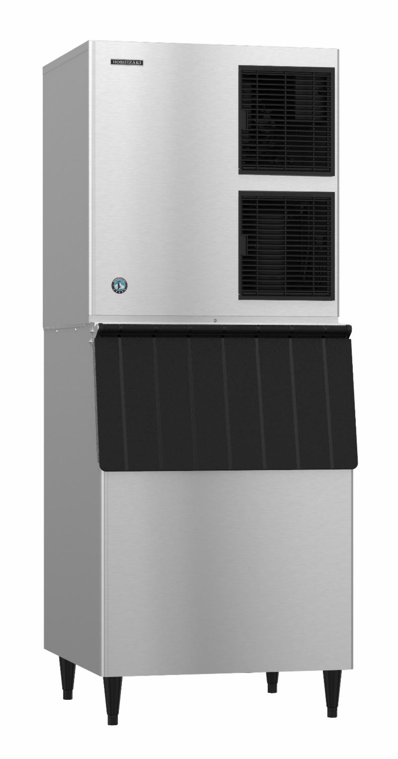 modular icemaker KM-901MAJ on B-500SF bin. Rendering.