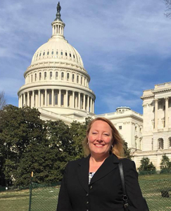 Michelle at Capitol Hill