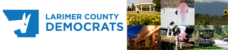 Larimer County Democrats Web Banner