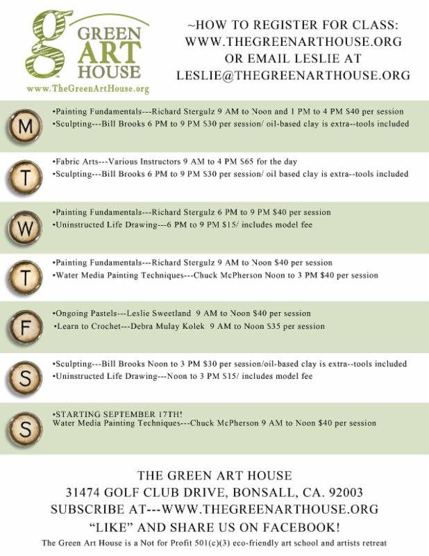 News From The Green Art House The Vista Press The Vista Press