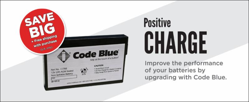 Code Blue Battery Upgrade Program 2017