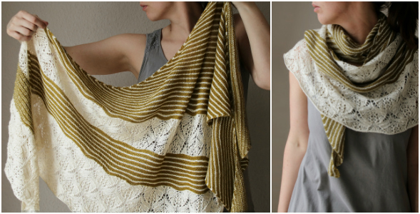 Whiteout Shawl