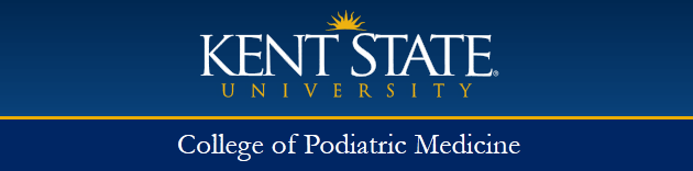 Kent State University College of Podiatric Medicine Logo