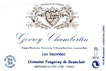 Fougeray Beauclair Gevrey label