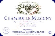 Fougeray Beauclair Chambolle label