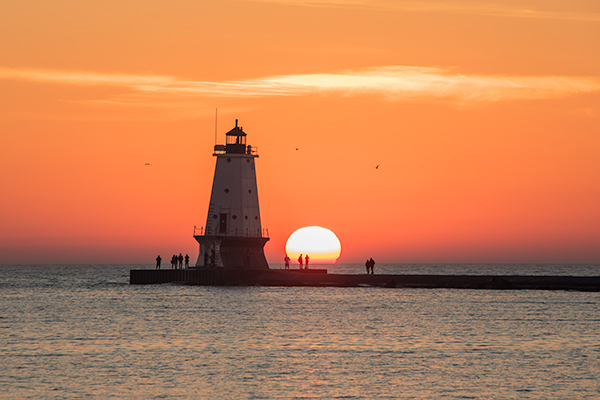 Ludington Sunset