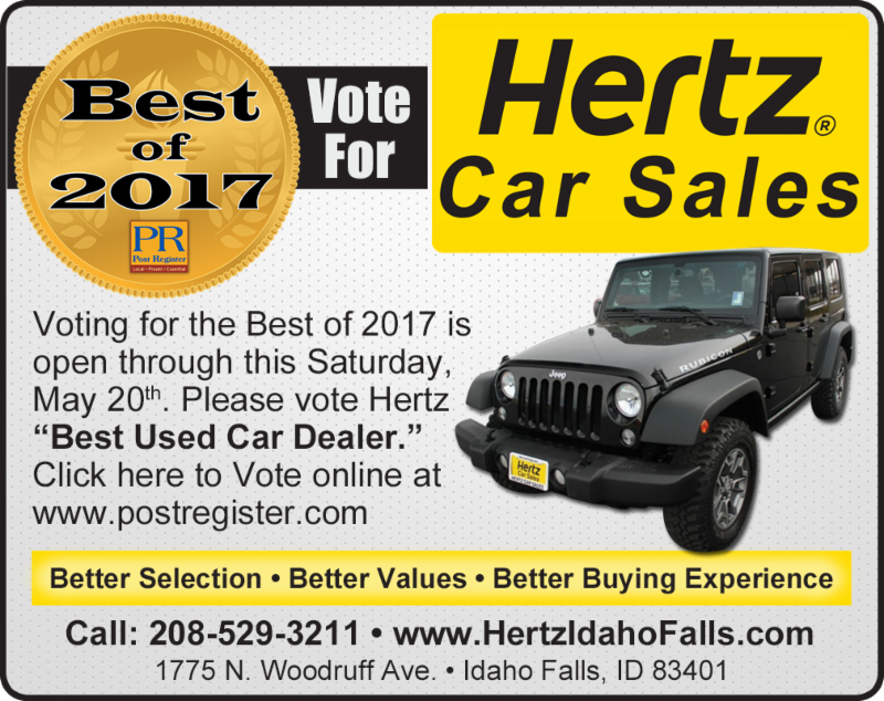Please Vote Hertz Best Used Car Dealer