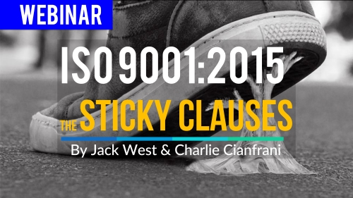 Step-By-Step Guide to Sticky Clauses of ISO 9001_2015
