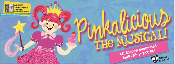 flyer for pinkalicious