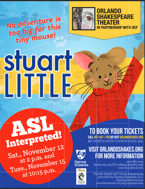 copy of flyer for show