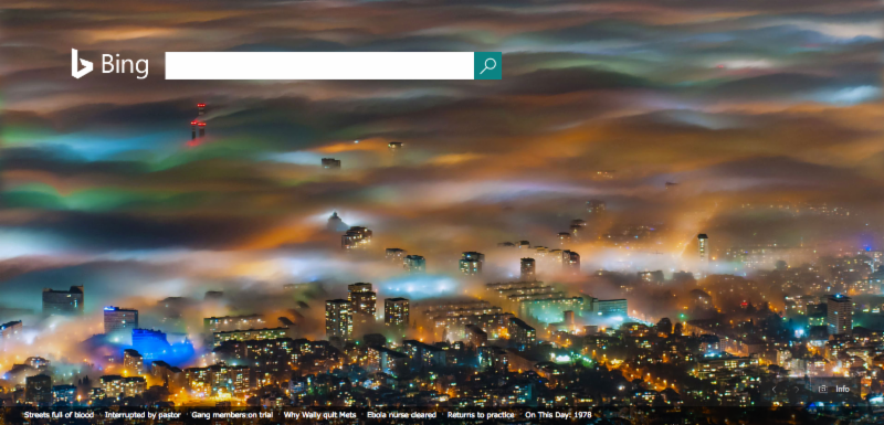 bing desktop picture