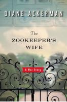 Zookeepers Wife book cover