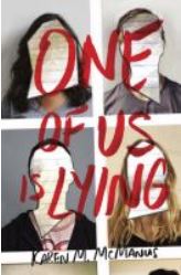 one of us is lying book cover