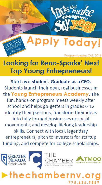 YEA 2016 Recruitment Ad