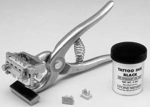 Stone Revolving Head Tattoo Outfit