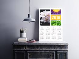 2018 calendar image