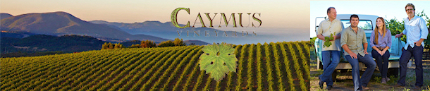 Caymus Wagner Family Header