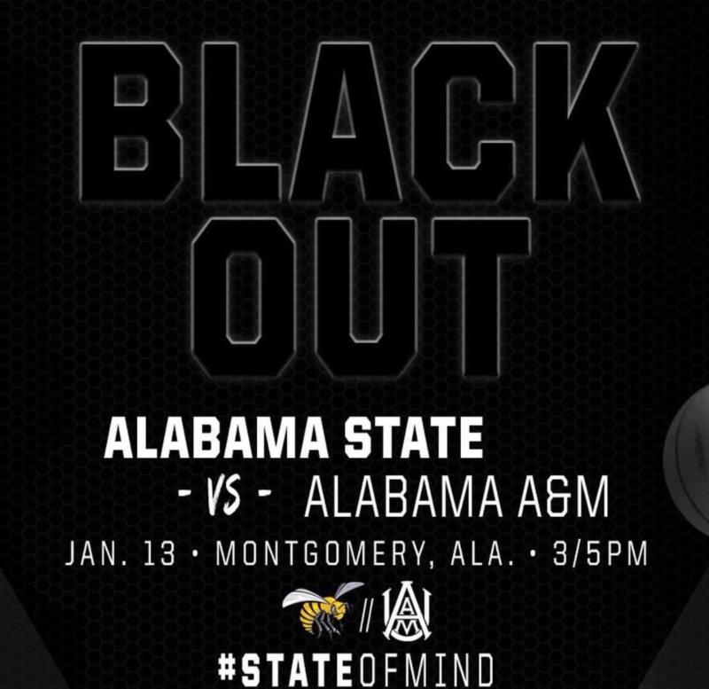 Black Out The Acadome Jan 13 Asu Vs Aamu
