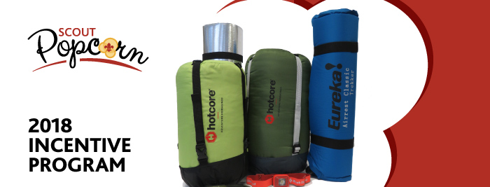 2018 Scout Popcorn Incentive Program