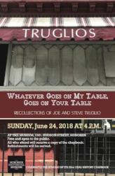 Truglio's oral history chapbook now available at our gift shop