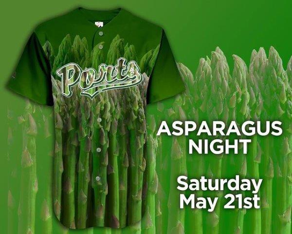 Stockton Ports Asparagus Night