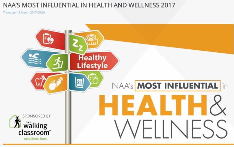 National AfterSchool Association's Most Influential in Health and Wellness