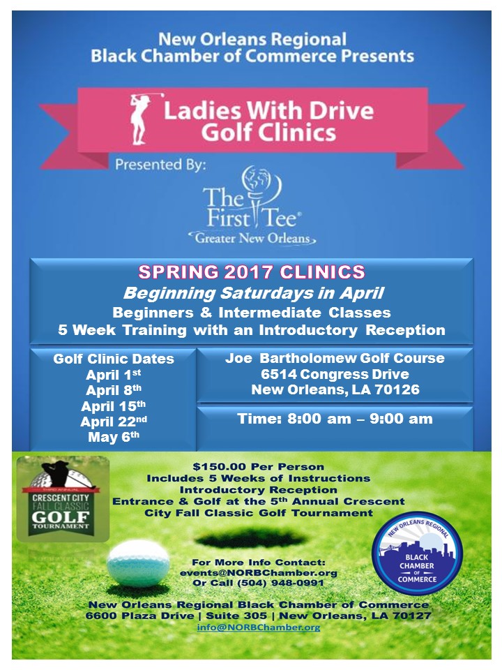 Ladies With Drive Golf Clinics 2017