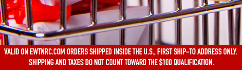 Valid on EWTNRC.com orders shipped inside the U.S.. First ship-to address only. Shipping and taxes do not count toward the _100 qualification.