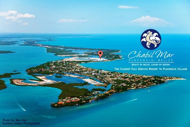 Placencia Village, Belize, Aerial Photo