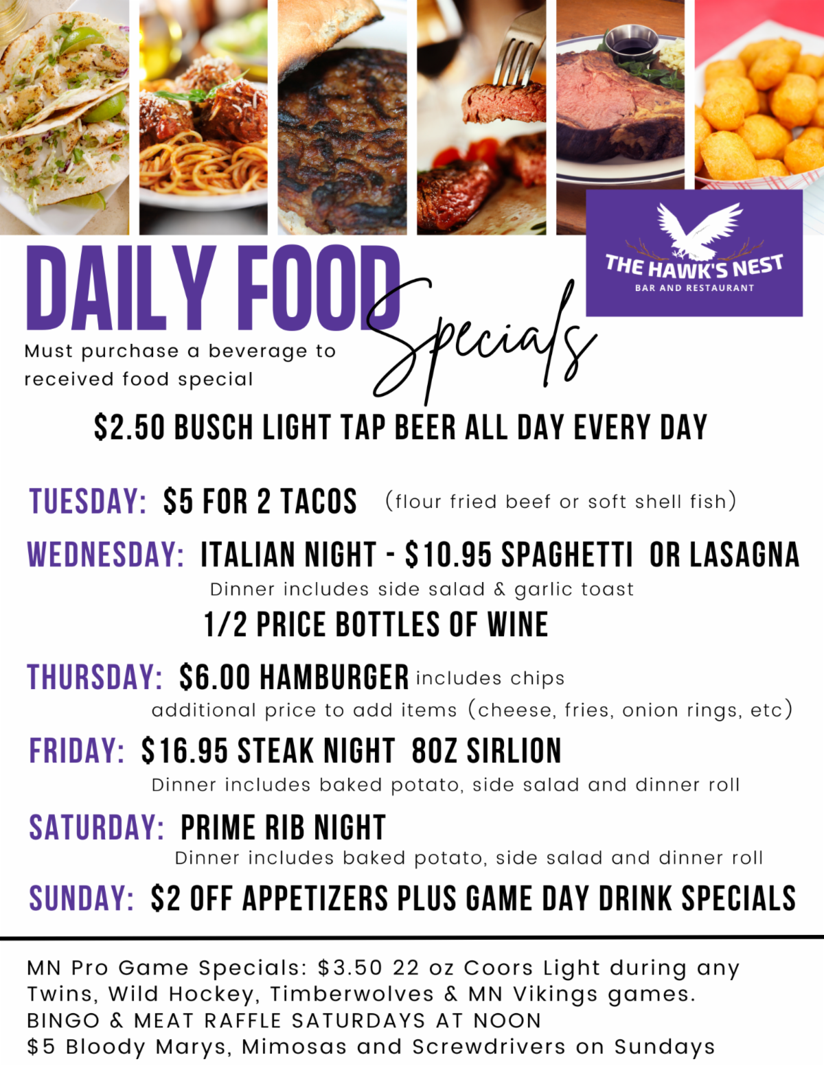 What's Happening at The Hawk's Nest