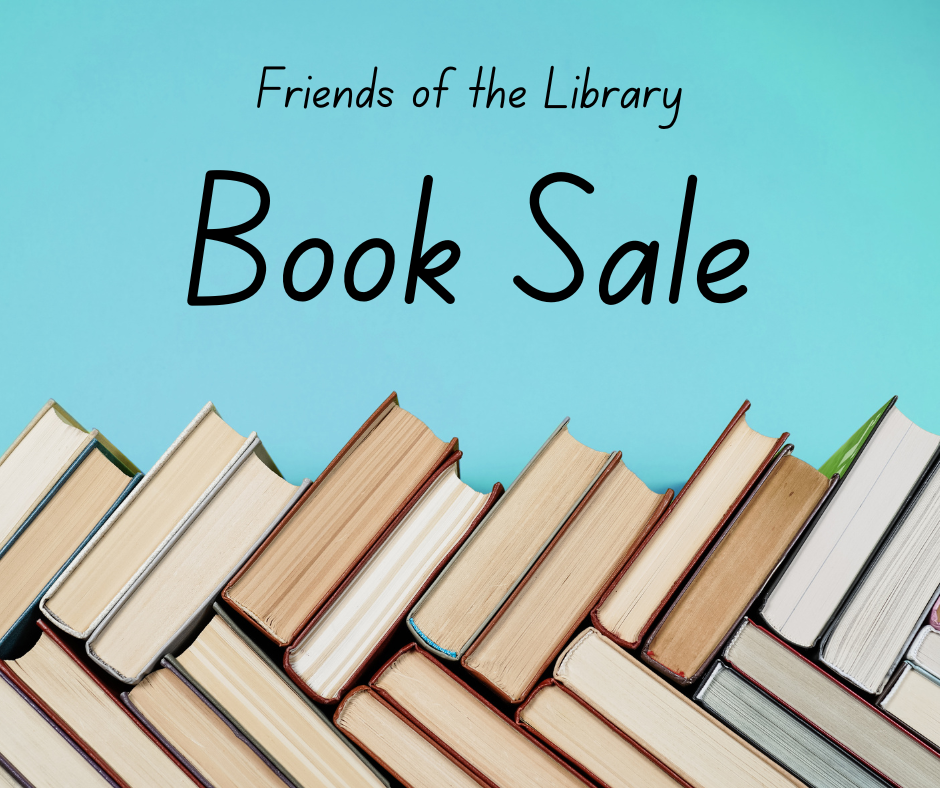 Friends of the Library Book Sale with Books