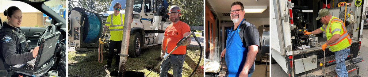 City of Lacey employees at work.