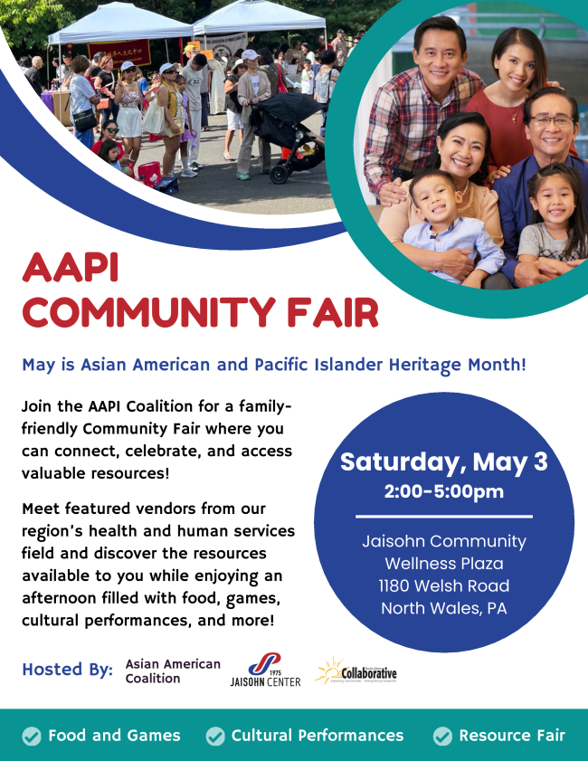 2025 AAPI Community Fair Flyer