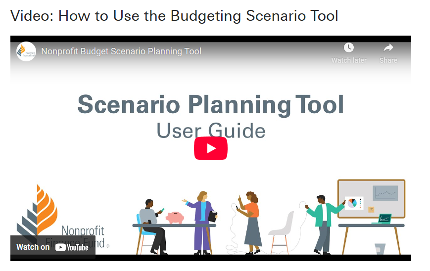 Scenario Planning Tool