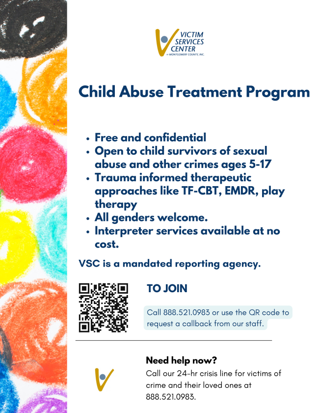 Child Abuse Treatment Program Victims Services