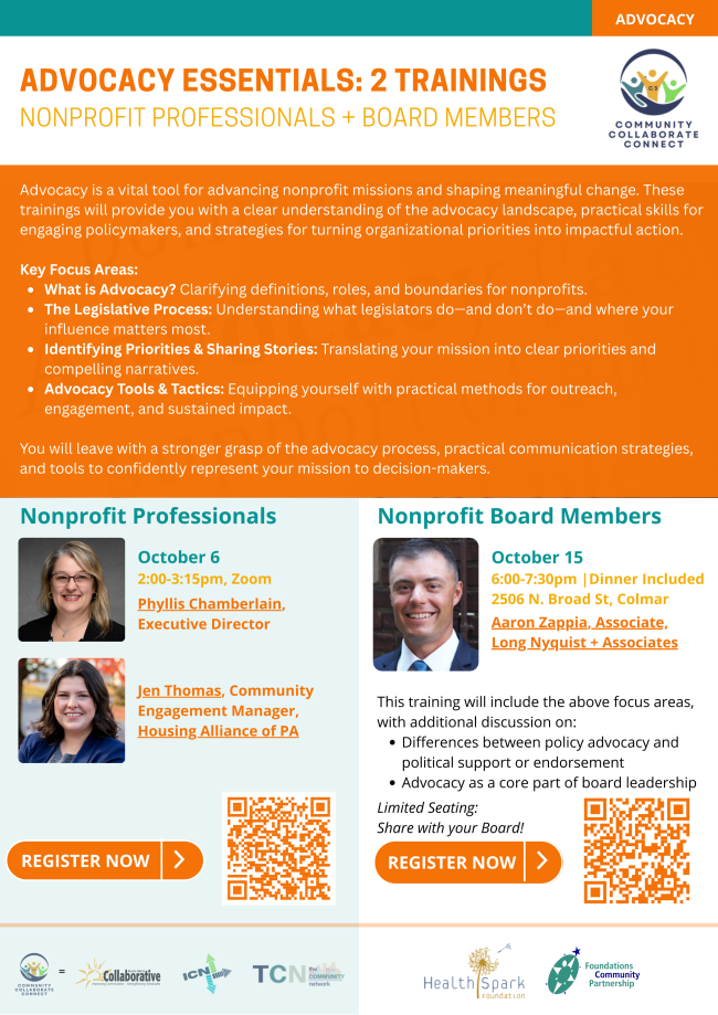 Advocacy Essentials_2 Trainings