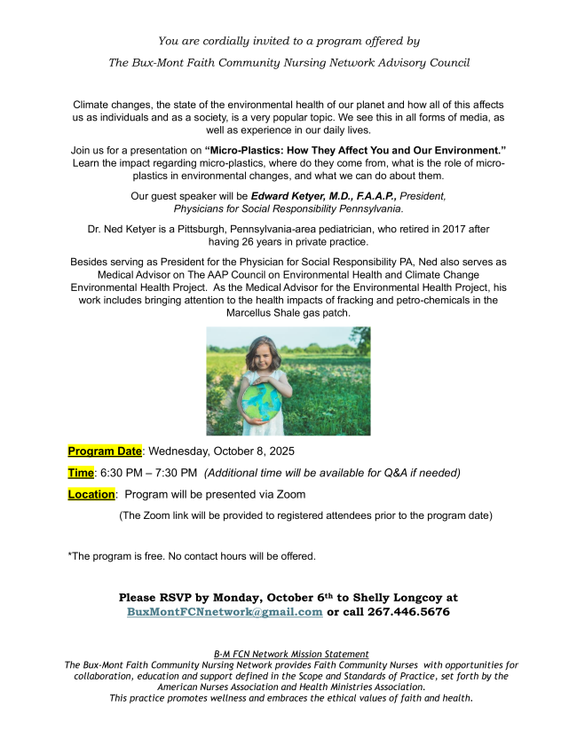 October 8  2025 - Micro Plastics