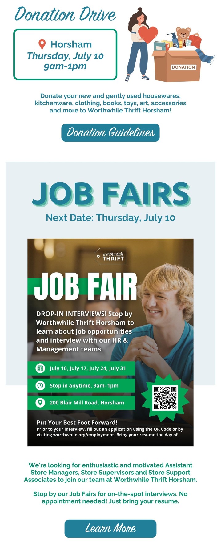 Worthwhile Wear Jobs