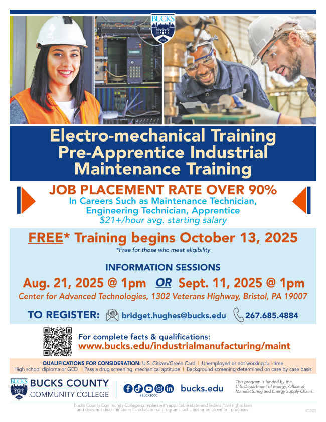 WFDIndustrialMaintenanceFall25Flyer