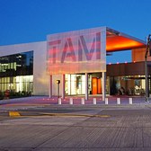 Tacoma Art Museum at dusk
