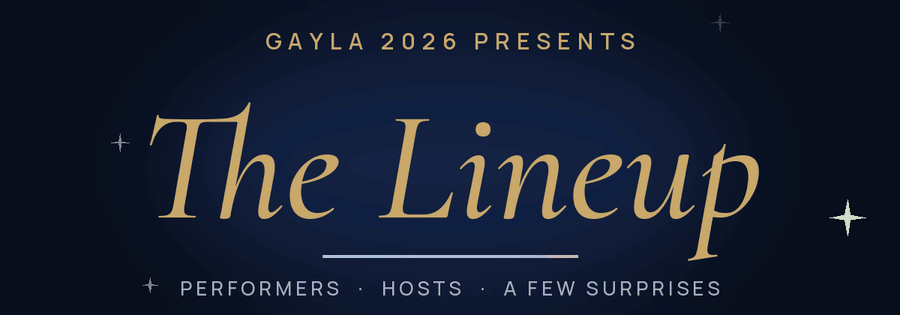 Gayla 2026 presents The Lineup