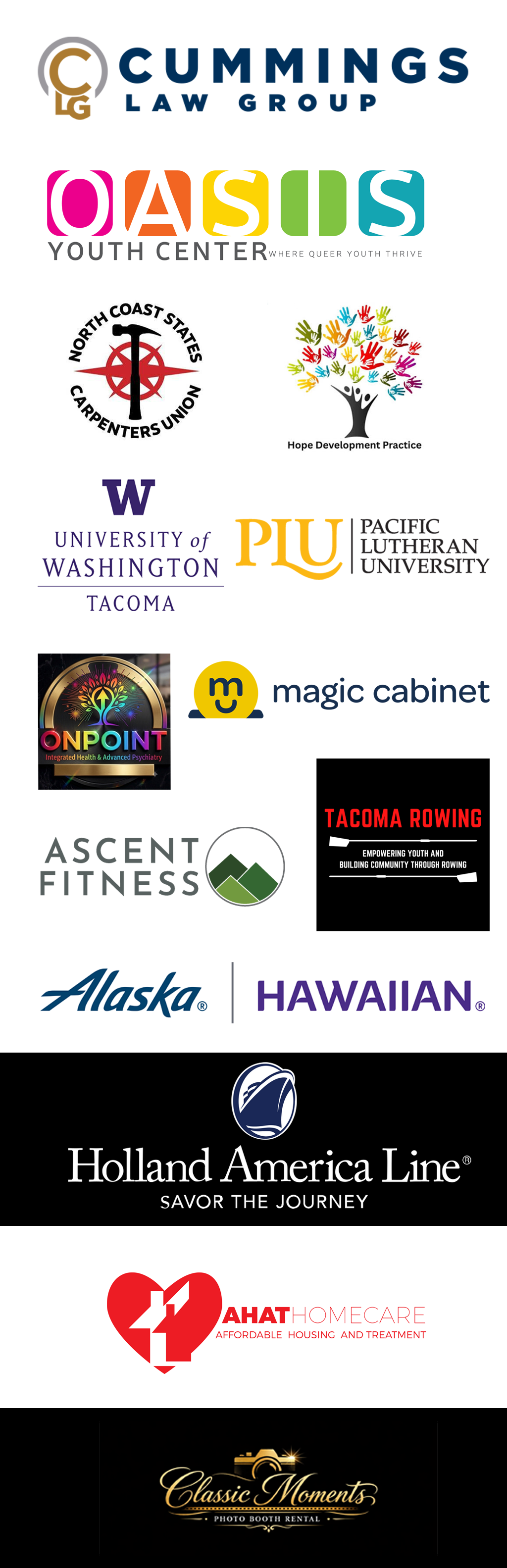 Thank you to our Gayla 2026 sponsors