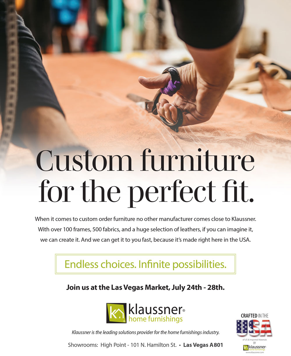 Klaussner Custom Furniture for The Perfect Fit