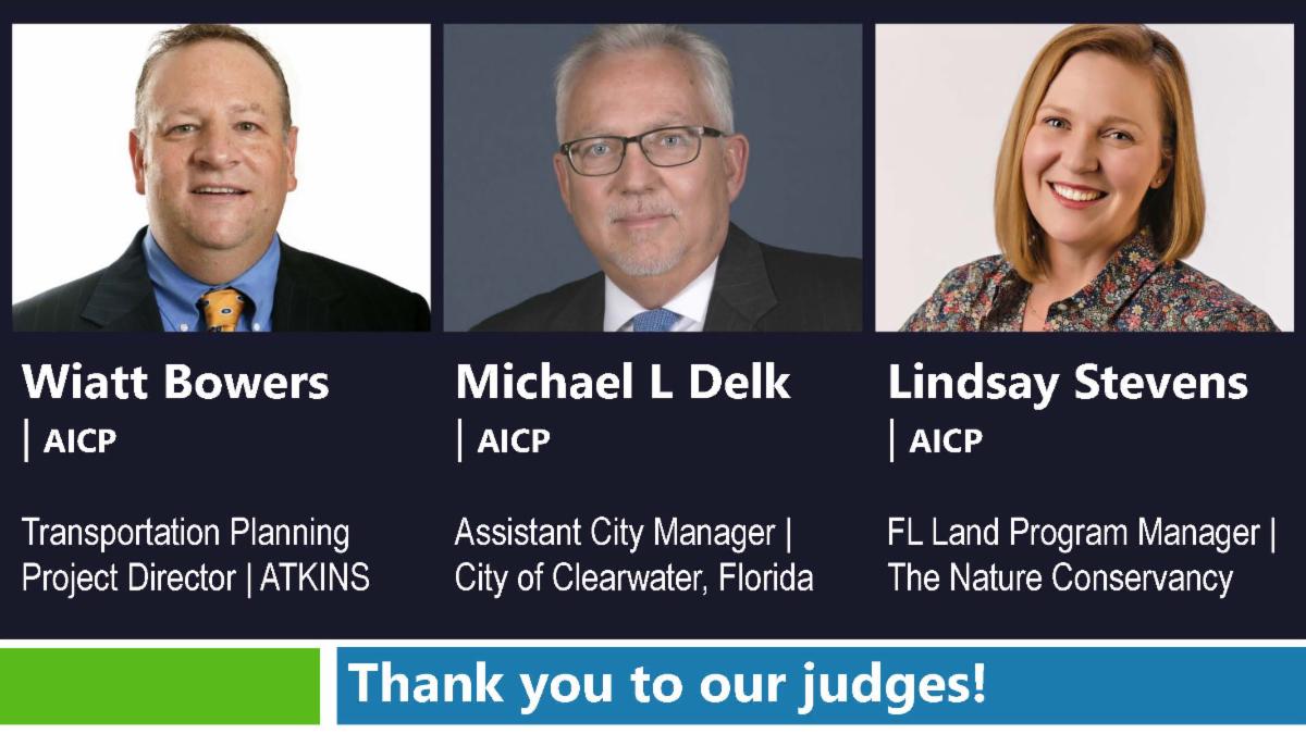 Thank you to our judges
