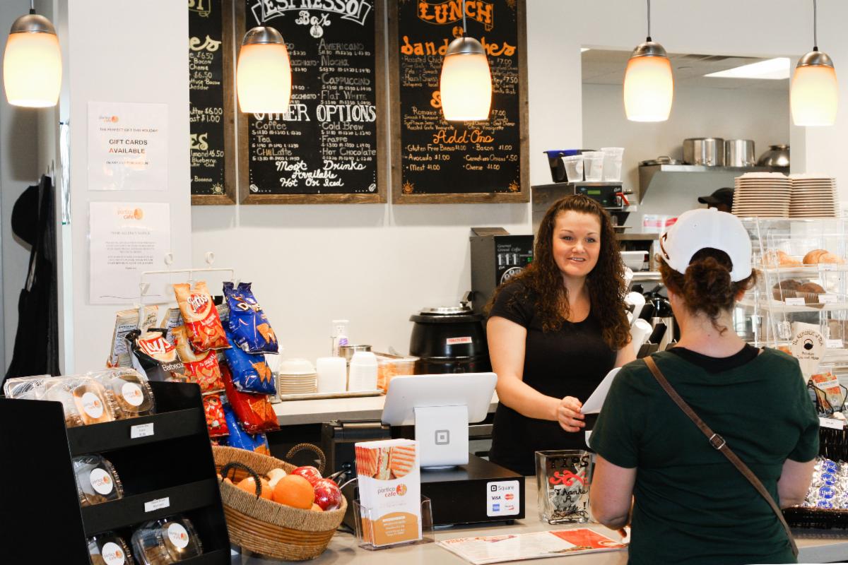 The Portico cafe 