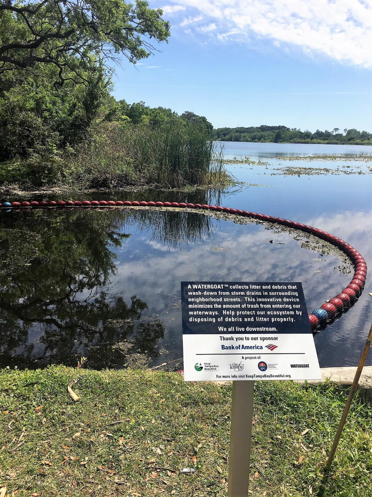 Keep Tampa Bay Beautiful WaterGoat